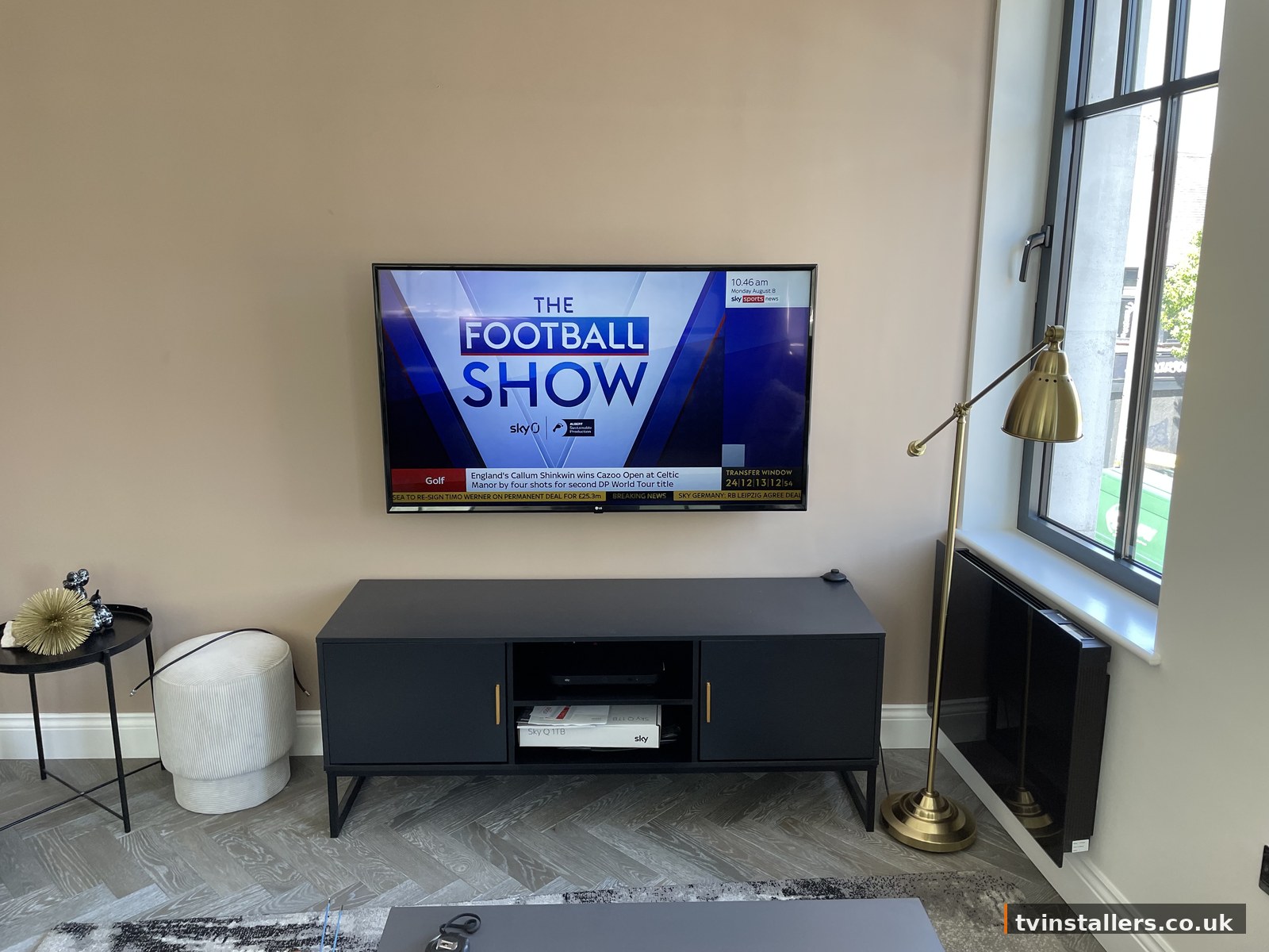 TV wall mounting installation Exeter
